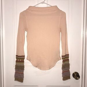 FREE PEOPLE TURTLENECK TOP